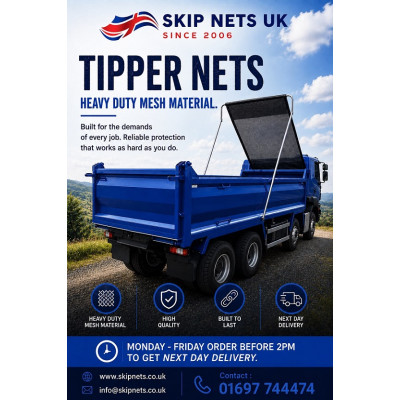  Tipper Nets : Skip Nets UK  