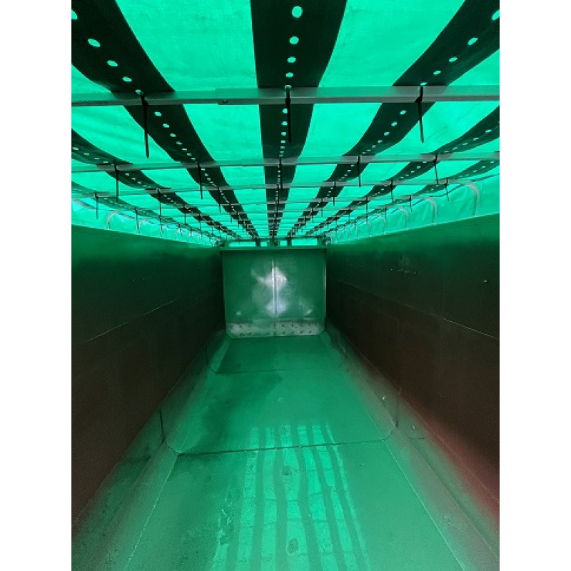 Mono rail sheeting systems for skip containers from skip nets uk ltd