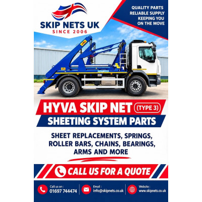 Sheeting Parts For Hyva Skip Type 3 